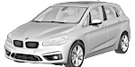BMW F45 U1505 Fault Code